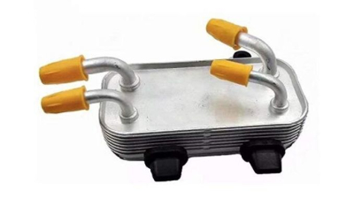 Radiator racire ulei motor, termoflot Land Rover Range Rover Sport, 09.2009-03.2013, motor 3.0 TDV6, 154/180 kw, 3.0 SDV6, 188 kw, diesel, 69x138x28 mm, racitor combustibil, din aluminiu