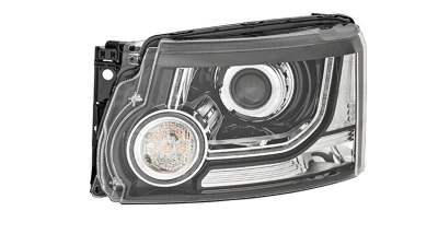 Far Land Rover Discovery/Lr4 (Taa), 2013-12.2016, partea Stanga, bi-xenon; cu sistem iluminat in curba; cu lumina timp de zi tip LED; D3S; electric; cu bec descarcare in gaz; cu transformator, VALEO