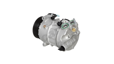 Compresor aer conditionat Jaguar XF, 2008-2016, XJ (X351), 2009-, motorizare 3.0 d, diesel; XF, 2008-2016, motorizare 3.0 d-s, diesel, rola curea 110 mm, 6 caneluri, tip Sanden: PXC16