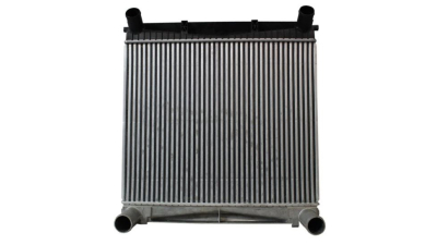 Intercooler Land Rover Range Rover, 04.2006-03.2013, motor 3.6 TDV8 200kw, diesel, cu/fara AC, aluminiu brazat/plastic, 593x495x27 mm, rezervor supeRior aluminiu, 