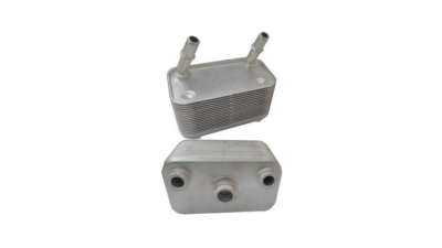 Radiator racire ulei motor, termoflot OEM/OES (Behr) Land Rover Range Rover, 03.2002-03.2005, motor 4.4 V8, 210 kw, benzina, 80x142x75 mm, racitor transmisie, din aluminiu