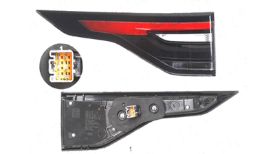 Stop spate lampa Land Rover Discovery, 11.2016-, spate, Stanga, S, SE, partea exterioara; LED, VALEO