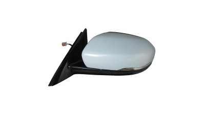 Oglinda exterioara Land Rover Range Rover Evoque, 03.2011-2015, Stanga, reglare electrica; grunduita; incalzita; geam convex; cromat; senzor temperatura; pliere electrica; 10 pini; cu semnalizare; cu lampa perimetru, View Max