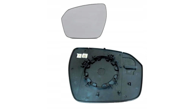 Geam oglinda exterioara cu suport fixare Land Rover Range Rover Evoque, 03.2011-, Stanga, incalzita; geam convex; cromat