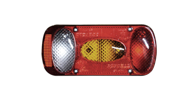 Lampa auto BestAutoVest pentru remorca cu 5 functii , partea dreapta 12/24V , 215x100x55mm , 1 buc.