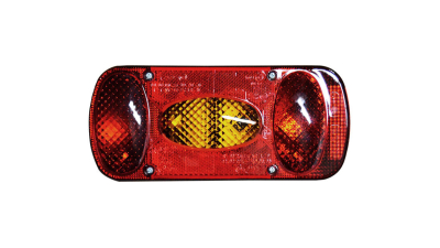 Lampa auto BestAutoVest pentru remorca cu 5 functii , partea stanga 12/24V , 215x100x55mm , 1 buc.