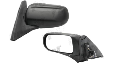 Oglinda exterioara Mazda 323 (Bj) 07.1998-09.2003 , Mazda 323F 09.1998-09.2003 partea dreapta View Max crom convex carcasa neagra reglare electrica cu incalzire
