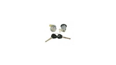 Set yale inchidere Mazda 323 (Bd) 1983-1985, Mazda 626 (Gc), 1980-12.1987, cu chei, cu 2 butuci blocare usa, stanga/dreapta, fata, BE32-76-210/220,