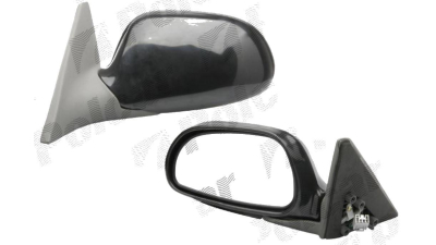 Oglinda exterioara Mazda 626 Sedan/Hatchback 1992-1996 partea dreapta View Max crom convex grunduita partial reglare electrica fara incalzire , pt modele cu 5 usi