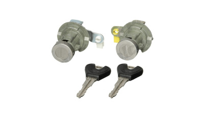 Set yale inchidere Mazda 626 (Ge), 1992-1996, cu 2 butuci blocare usa, stanga/dreapta, fata,