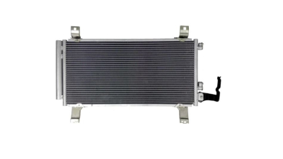 Condensator climatizare Mazda 6 (GG, GY), 03.2005-08.2007, motor 2.0, 108 kw benzina, cutie manuala/automata, full aluminiu brazat, 645(605)x324(305)x16 mm, cu uscator