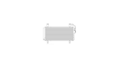 Condensator climatizare Mazda 6 (GG, GY), 08.2002-08.2007, motor 1.8, 88 kw; 2.0, 104 kw/108kw benzina, cutie manuala/automata, full aluminiu brazat, 680 (640)x330 (310)x16 mm, cu uscator si filtru integrat