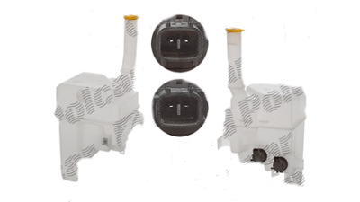 Rezervor spalator parbriz Mazda 6 (Gg/Gy), 2006-2008 Hatchback + Wagon pompa spalator, cu sistem de spalare a farurilor, senzor de nivel lichid, GR2F67481; GR2F-67-481,
