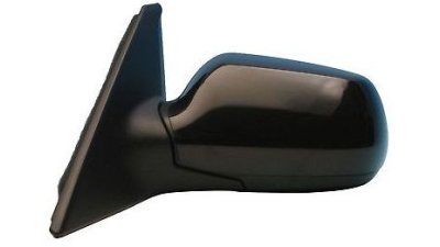 Oglinda exterioara Mazda 2 (Dy) 04.2003-10.2007 partea stanga View Max crom convex carcasa neagra reglare parghie fara incalzire