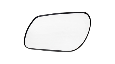 Geam oglinda Mazda 2 (Dy), 04.2003-10.2007, Mazda 3 (Bk), 10.2003-07.2009, Stanga, Crom, Fara incalzire, Convex, BestAutoVest DD10691G7A; DD10-69-1G7A 4525543E