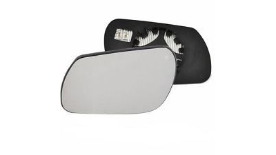Geam oglinda Mazda 2 (Dy), 04.2003-10.2007, Mazda 3 (Bk), 10.2003-07.2009, Stanga, Cu incalzire, Convex, BestAutoVest DD21691G7A; DD21-69-1G7A 4525546E