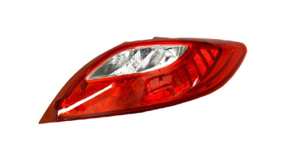 Stop spate lampa Mazda 2 (De), 11.2007-10.2014, partea Dreapta, tip bec W16W+W21/5W+WY21W; fara soclu bec ; Omologare: ECE, DEPO