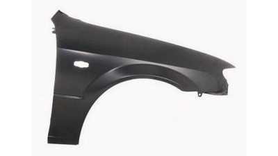 Aripa fata Mazda 323 (Bj), 01.2001-09.2003 / 323F (Bj), 01.2001-09.2003, partea Dreapta, cu gaura pentru semnalizare, B30D52111B, 454002-J galvanizata
