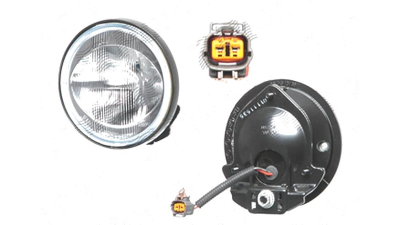 Proiector ceata Mazda 323f (Bj), 09.1998-09.2003 , 323 (Bj), 01.2001-09.2003, fata, Stanga = Dreapta, rotund; H3; cu suport becuri; cu cablaje, DEPO