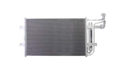 Condensator climatizare Mazda 3 MPS; 3 (BK), 12.2006-06.2009, motor 2.3 T, 191 kw benzina, cutie manuala, full aluminiu brazat, 600(560)x380(370)x16 mm, cu uscator filtrat