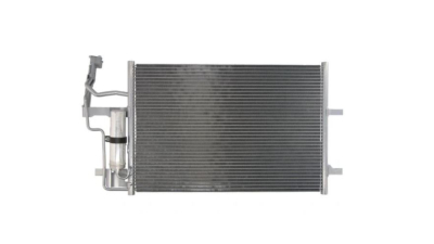 Condensator climatizare Mazda 3 MPS; 3 (BK), 12.2006-06.2009, motor 2.3 T, 191 kw benzina, cutie manuala, full aluminiu brazat, 600(560)x380(370)x16 mm, cu uscator filtrat