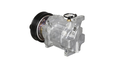 Compresor aer conditionat Mazda 3, 2003-2009, motorizare 1.4 62kw/1, 6 77kw, benzina, rola curea 125 mm, 6 caneluri, tip Pansonic: H12A1