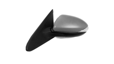 Oglinda usa exterioara Mazda 3 (Bl), 07.2009-09.2013, partea Stanga, reglare electrica; grunduit; incalzit; sticla asferica; geam cromat; rabatabil, Aftermarket