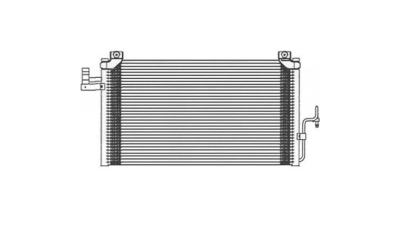 Condensator climatizare Mazda Premacy, 07.1999-03.2005, motor 1.8, 74 kw benzina, cutie manuala, full aluminiu brazat, 652 (610)x344x22 mm, fara filtru uscator