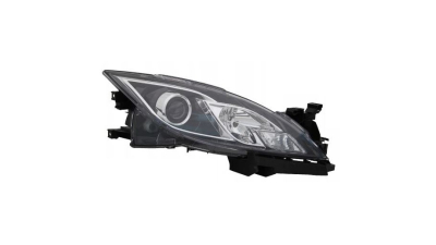 Far MAZDA 6 (GH), 11.2007-10.2009, DEPO, fata, partea dreapta, tip bec H11+H9+W5W+WY21W; electric; fara fixare pentru panoul frontal; fara motor;