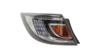Stop spate lampa Mazda 6 (Gh), 11.2007-10.2009, Hatchback, Sedan, partea Stanga, exterior; LED+W21W; cromat; fara soclu bec ; Omologare: ECE, DEPO