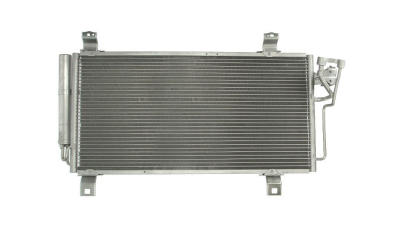 Condensator climatizare Mazda 6 (GH), 01.2009-12.2012, motor 2.2 MZR-CD, 92kw/136 kw diesel, cutie manuala, full aluminiu brazat, 690(640)x340(320)x16 mm, cu uscator filtrat