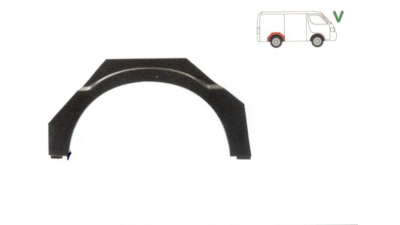 Segment reparatie aripa spate Mazda E2000-3000 1985-1998 Partea Dreapta, Spate, model : E1800/E2000/E3000,