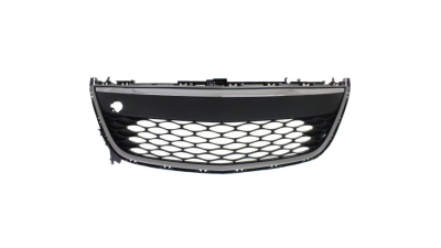 Grila bara fata Mazda CX-7 (Er), 2010-08.2012, EH45501T0J, 458127-1 insertie superioara crom si cu rama inferioara cromata