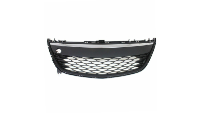 Grila bara fata Mazda CX-7 (Er), 2010-08.2012, EH44501T0H, 458127-2 ornament superior crom si rama inferioara neagra