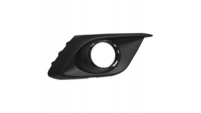 Grila bara Mazda 3 (Bm) 06.2013-, Fata partea Dreapta, Cu gaura pentru proiector, fara inele cromat, BJE1-50-C11A