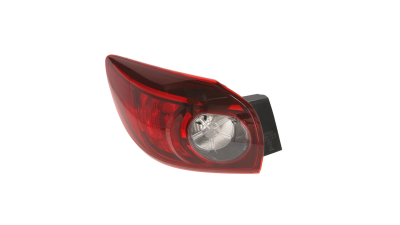 Stop spate lampa Mazda 3 (BM), 06.2013-12.2016 HATCHBACK, partea Stanga, fara suport becuri, tip bec W21/5W+WY21W, partea exteRioara, Depo