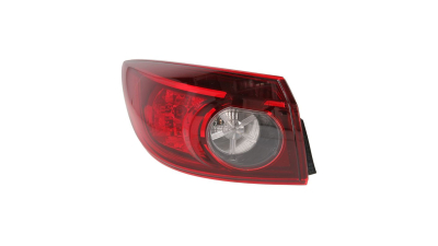 Stop spate lampa Mazda 3 (BM), 06.2013-12.2016 Model Sedan, partea Stanga, cu suport becuri, partea exteRioara, TYC
