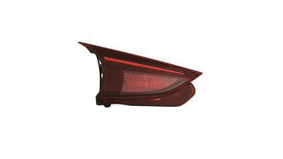 Stop spate lampa Mazda 3 (Bm), 06.13- Hatchback, spate, omologare ECE, fara suport bec, interior, cu lumina de dat inapoi, B45C513F0A; B45C513F0B, Dreapta