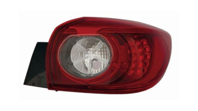 Stop spate lampa Mazda 3 (Bm), 06.2013-08.2017, Hatchback, partea Dreapta, exterior; LED+W21W+WY21W; fara soclu bec, DEPO