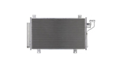 Condensator climatizare Mazda 3, 09.2013-, motor 1.5, 74 kw; 1.6, 77 kw benzina, cutie manuala/automata, full aluminiu brazat, 680(640)x390(370)x12 mm, cu uscator si filtru integrat
