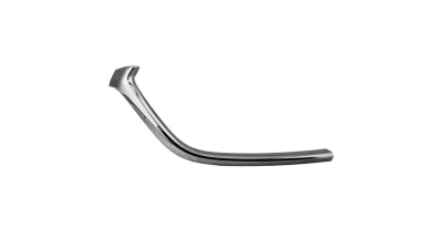 Ornament grila radiator MAZDA 3 (BM), 07.2017-05.2019, model Hatchback, SEDAN, fata, partea dreapta, cromat