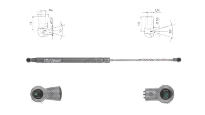 Amortizor capota spate, echilibror haion Mazda 6 (Gj), 11.2012-, Stanga = Dreapta, Combi, Lungime, Cursa, Forta 507 mm, 212 mm, 620 N