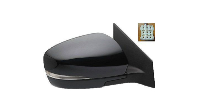 Oglinda exterioara Mazda CX-9 (Tb) 10.2012- partea dreapta View Max crom convex carcasa prevopsita grunduita reglare electrica cu incalzire 45K1524M , cu lampa semnalizare