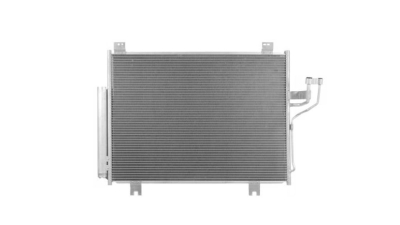 Condensator climatizare Mazda CX-9 (TC), 06.2016-, motor 2.5 T, 170 kw/184kw/186kw benzina, cutie, full aluminiu brazat, 675(647)x485(465)x12 mm, cu uscator si filtru integrat