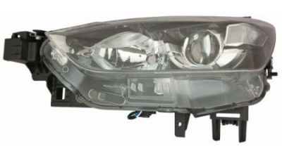 Far Mazda CX-3, 01.2015-, partea Dreapta, electric, tip bec H11+H15, fara motoras, Depo