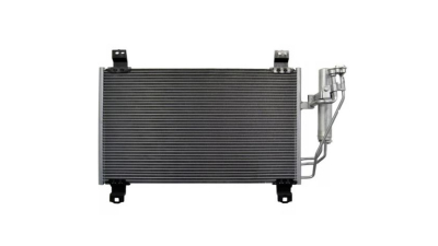 Condensator climatizare Mazda 2 (DJ), 09.2014-, motor 1.5, 55 kw/66kw/85kw benzina, cutie manuala/automata, full aluminiu brazat, 603 (560)x347 (322)x12 mm, cu uscator filtrat