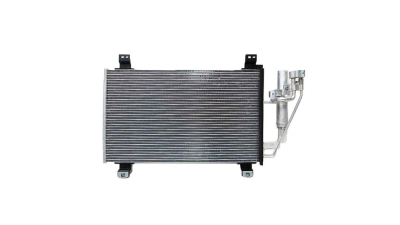Condensator climatizare Toyota Yaris sedan/iA (USA), 01.2016-, motor 1.5, 79 kw benzina, cutie manuala/automata, full aluminiu brazat, 600(565)x345(325)x12 mm, cu uscator filtrat