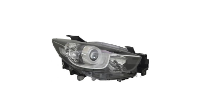Far MAZDA CX-5 (KE), 03.2012-08.2017 versiunea europeana, DEPO, fata, partea dreapta, cu lumina de zi;tip bec H11+H15+PY21W+W5W; electric; fara motor; faratip bec Ham de cabluri;