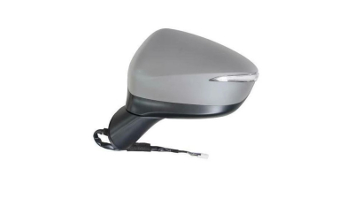 Oglinda usa exterioara Mazda Cx-5 (Ke), 2015-08.2017, partea Stanga, reglare electrica; grunduit; incalzit; sticla asferica; geam cromat; rabatabil; cu Lucas; cu functie de unghi mort, Aftermarket