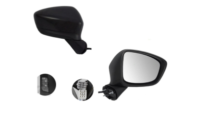 Oglinda exterioara Mazda Cx-5 (Ke), 03.2012-2014, Dreapta, reglare electrica; grunduita; incalzita; geam convex; cromat; pliere electrica; 8 pini; cu LED indicator; cu functie detectie unghi mort, View Max